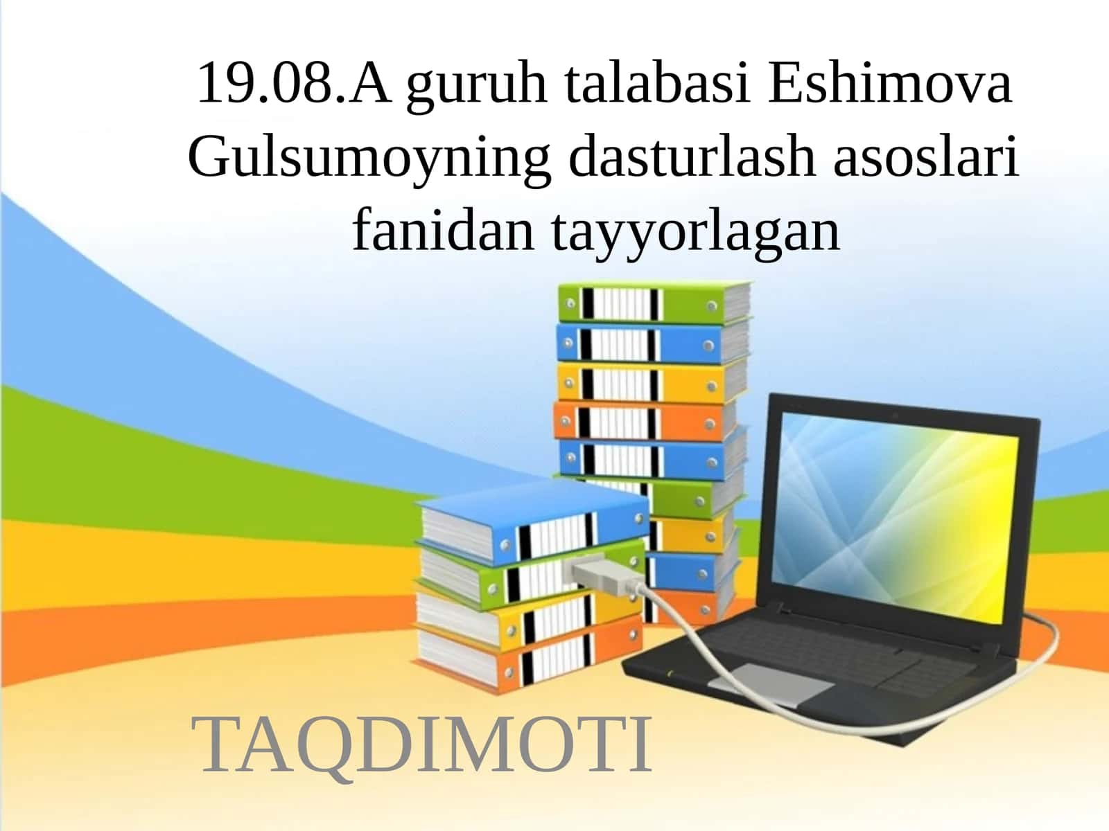 TAQDIMOTI 1