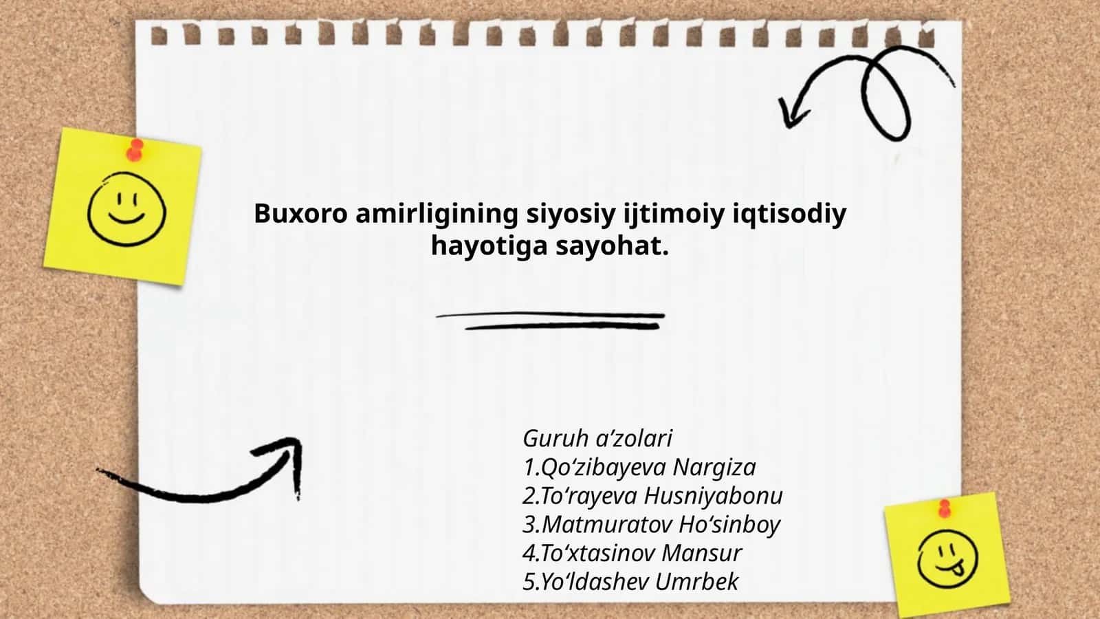 Buxoro amirligining siyosiy ijtimoiy iqtisodiy hayotiga sayohat 1