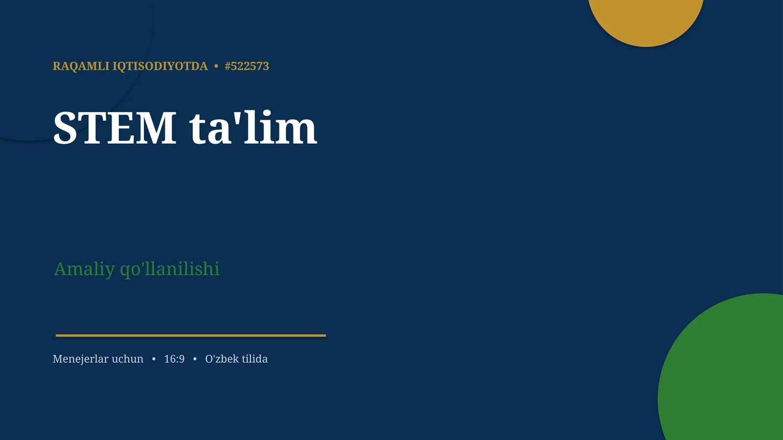 RAQAMLI IQTISODIYOTDA #522573 1
