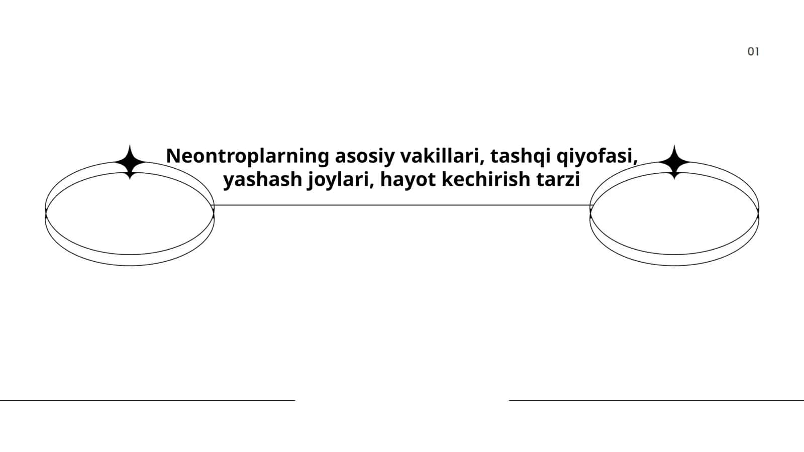 Neontroplarning asosiy vakillari, tashqi qiyofasi, yashash joylari, hayot kechirish tarzi 1