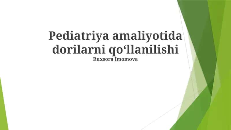 Bolalar uchun ruhiy salomatlik dori-darmonlari 1