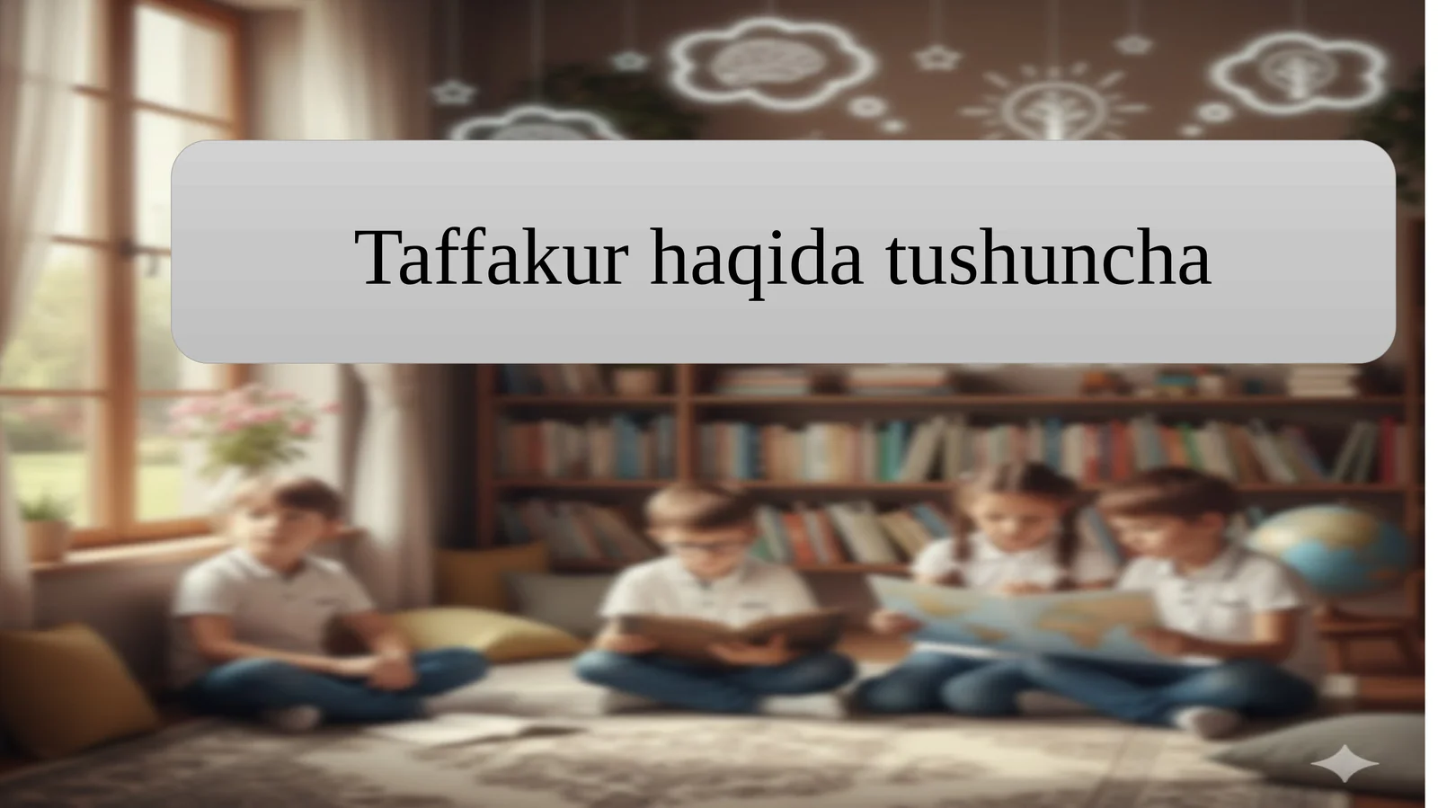 Taffakur haqida tushuncha 1