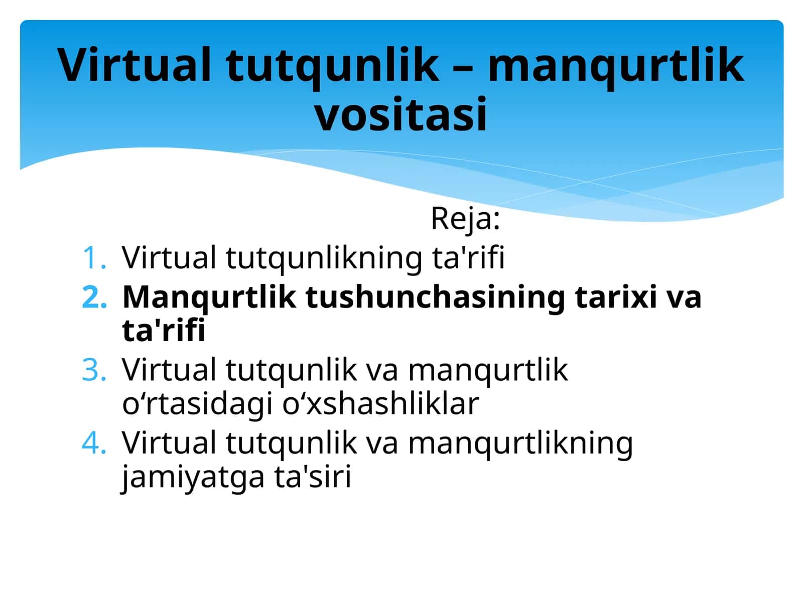 Virtual tutqunlik – manqurtlik vositasi 1