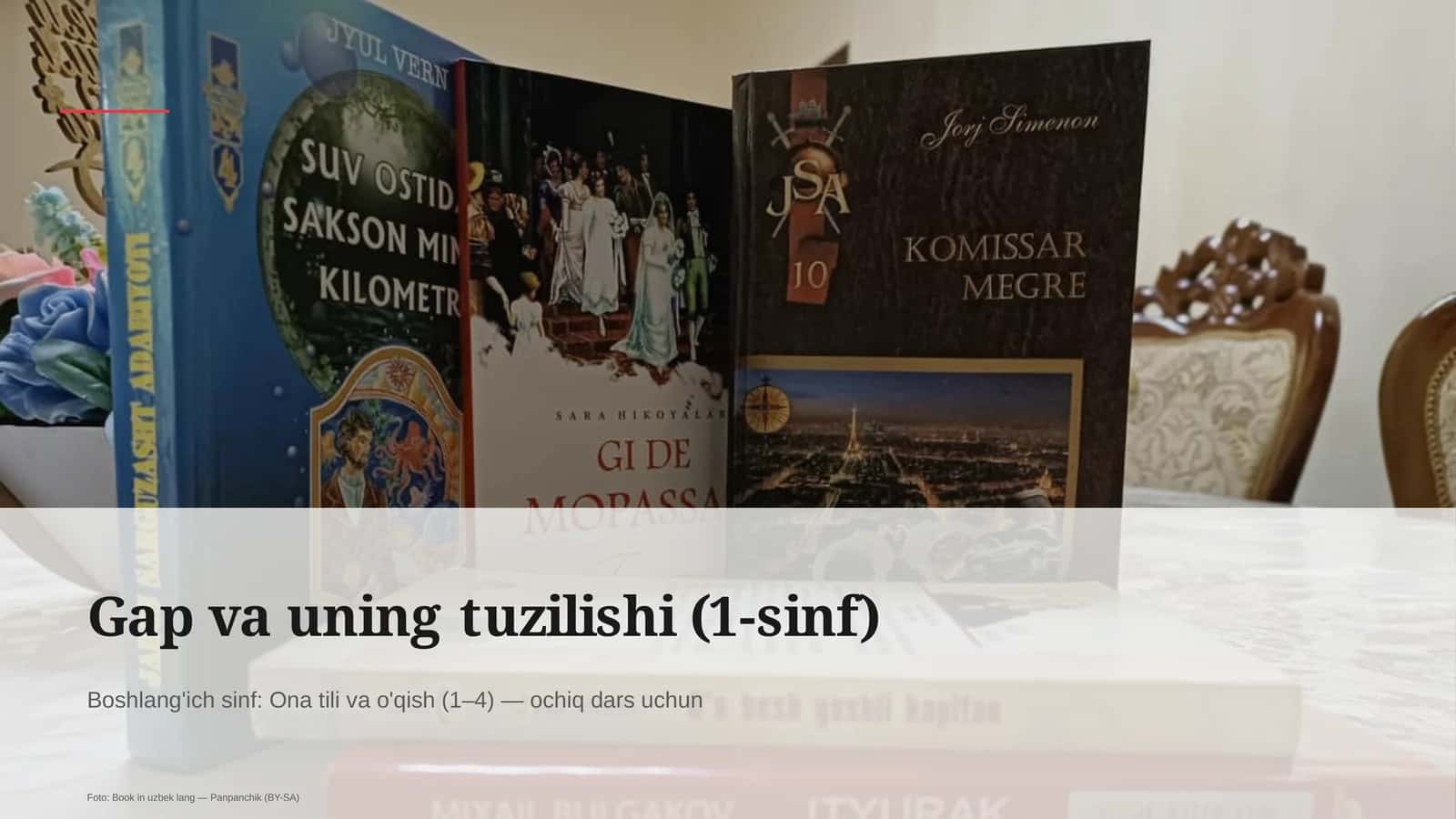 Gap va uning tuzilishi (1-sinf) 1