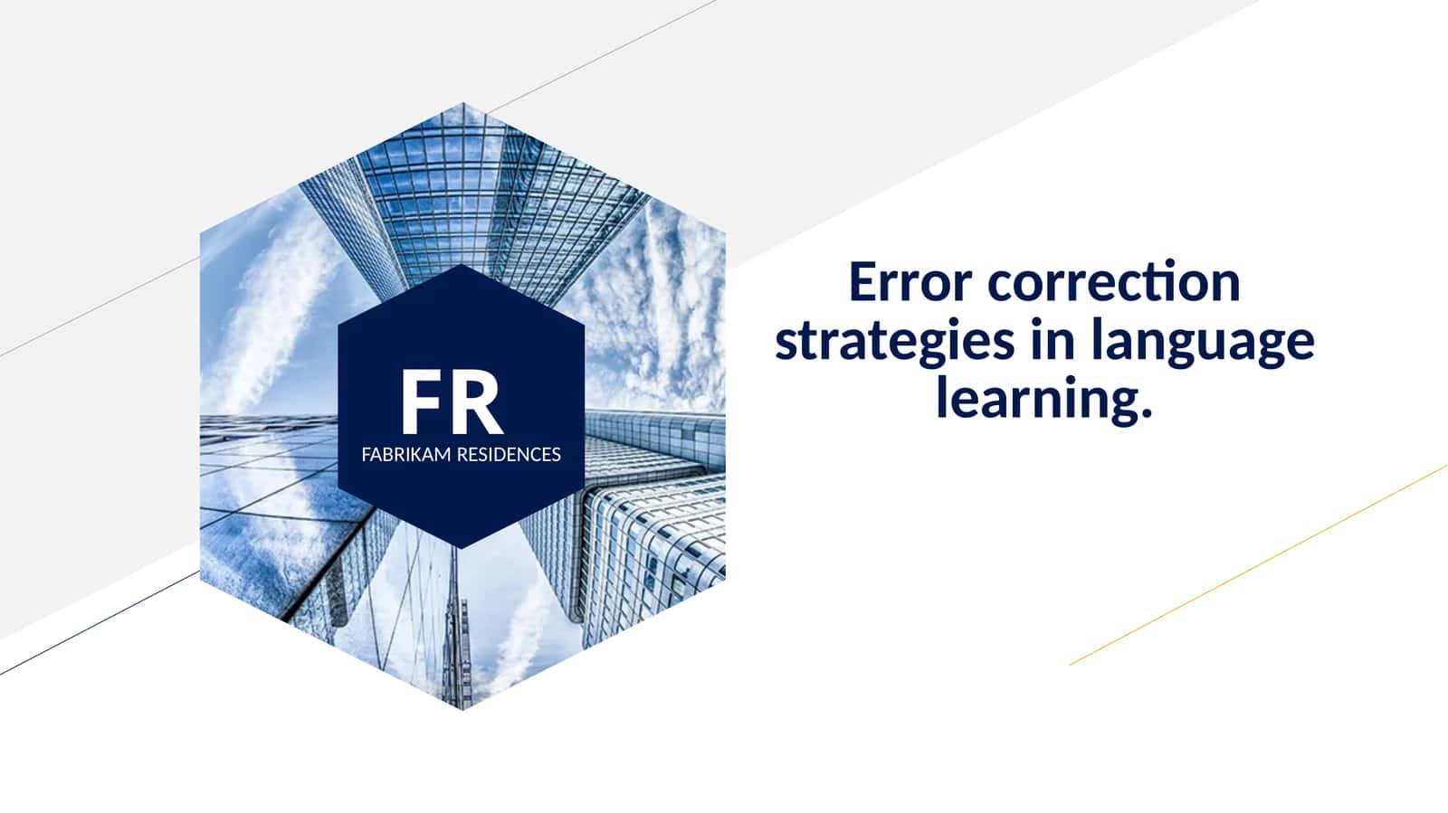Error Correction Strategies in Language Learning 1