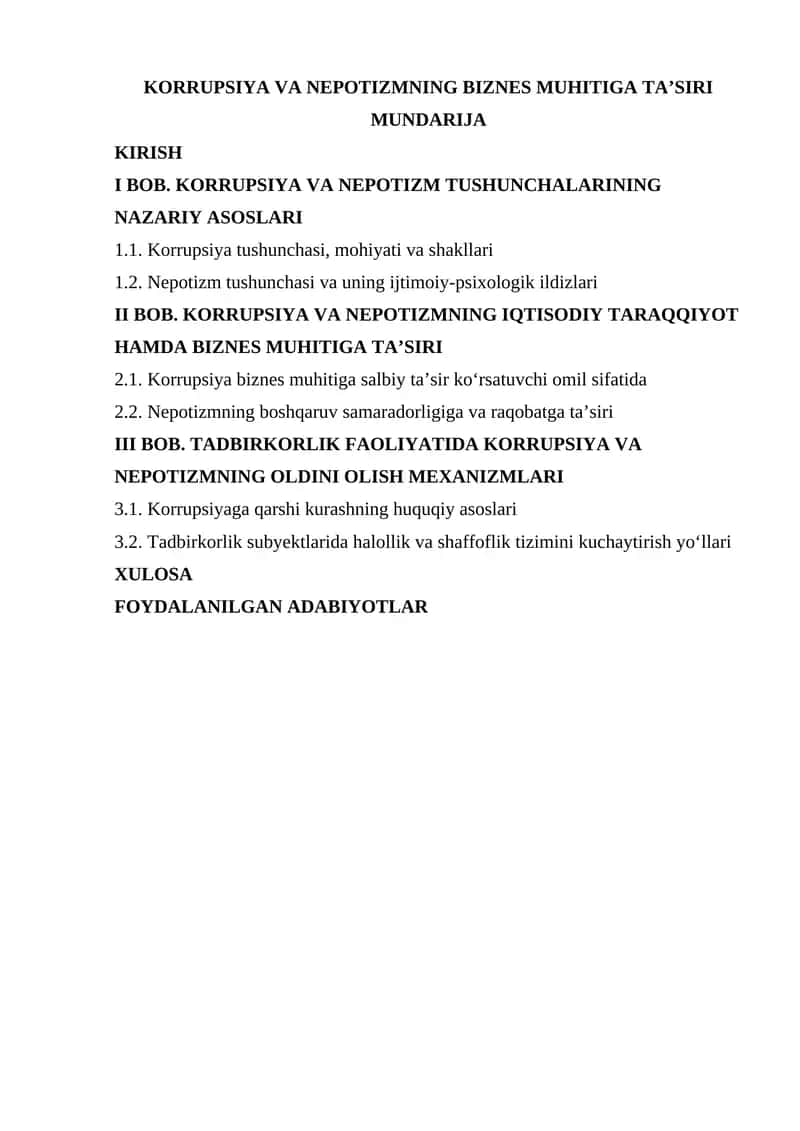 KORRUPSIYA VA NEPOTIZMNING BIZNES MUHITIGA TA’SIRI 1