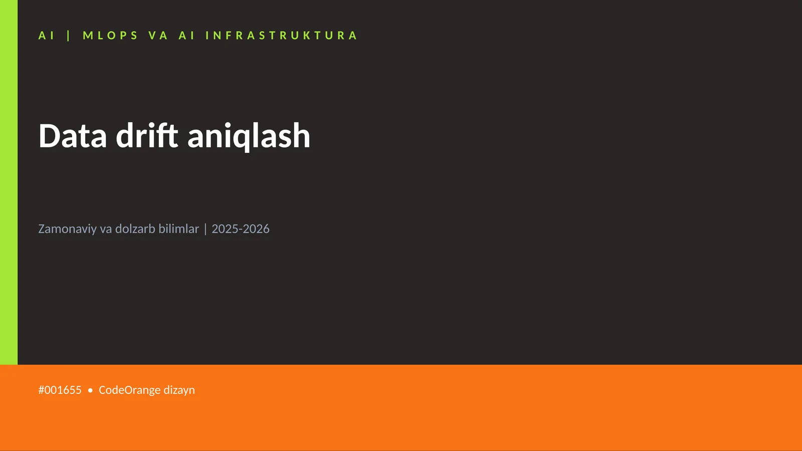 Data drift aniqlash 1