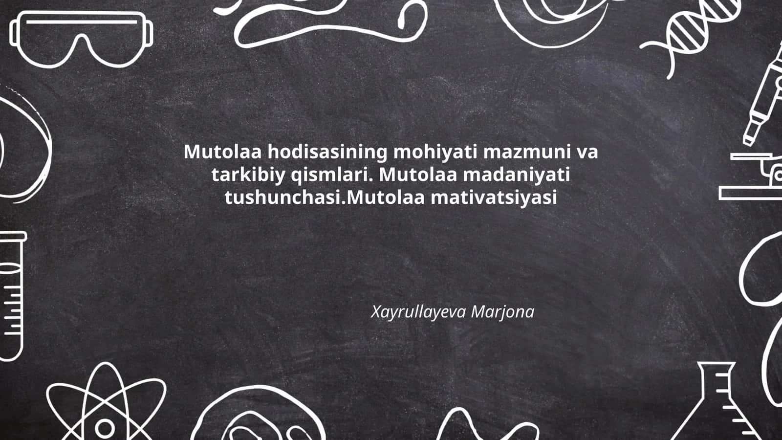 Mutolaa hodisasi 1