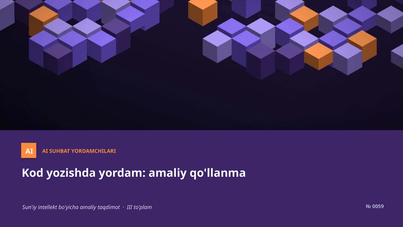 AI SUHBAT YORDAMCHILARI 1