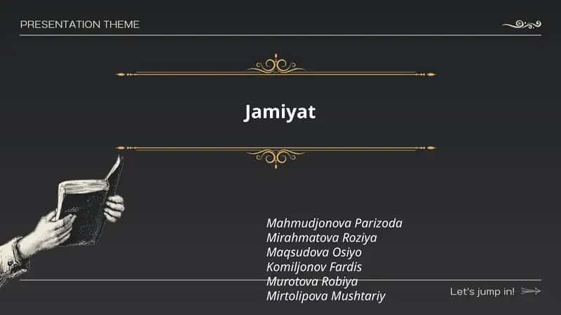Jamiyatning ijtimoiy tuzilishi 1
