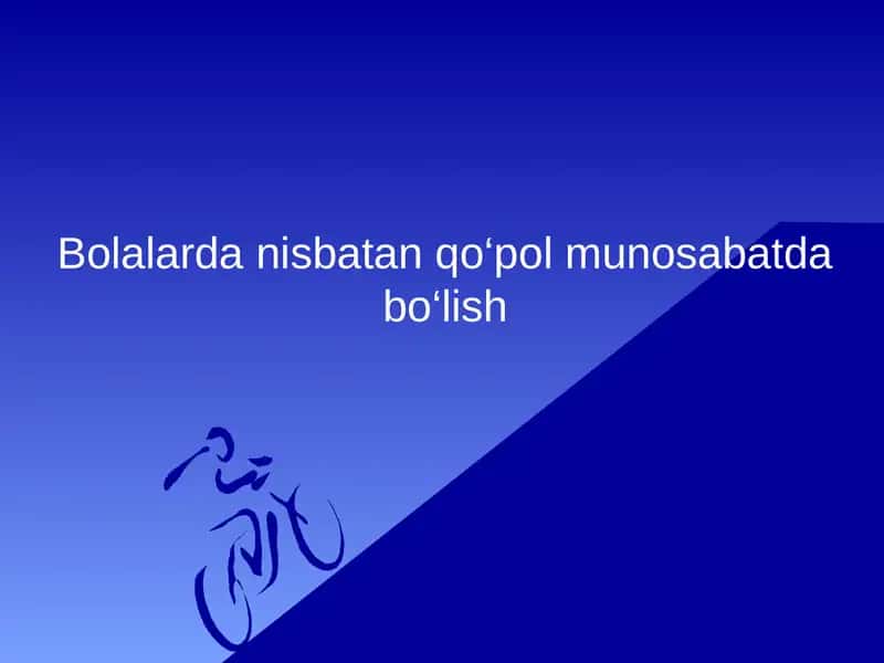 Bolalarga nisbatan qo‘pol munosabatda bo‘lish 1