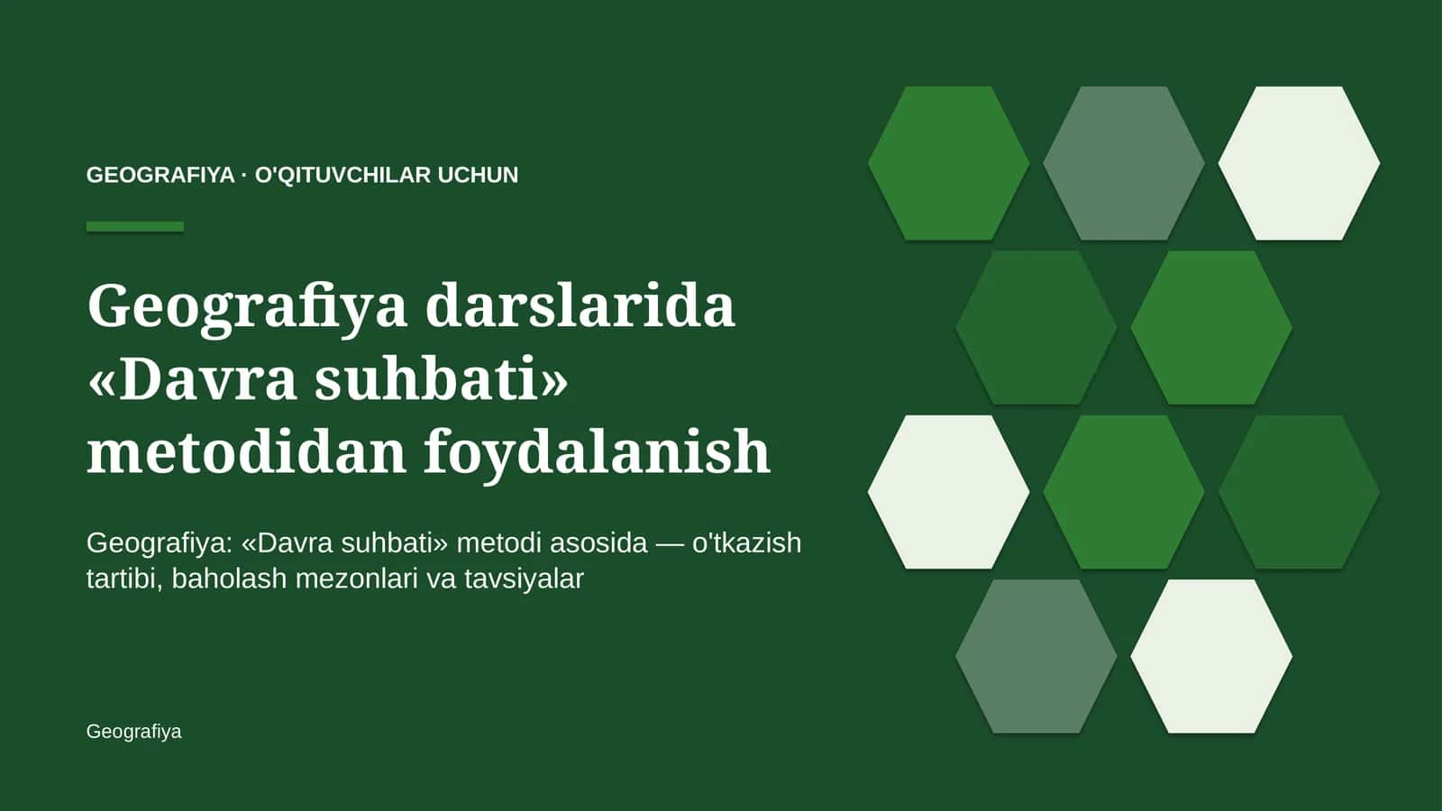 geografiya darslarida davra suhbati metodidan foydalanish 5755 1