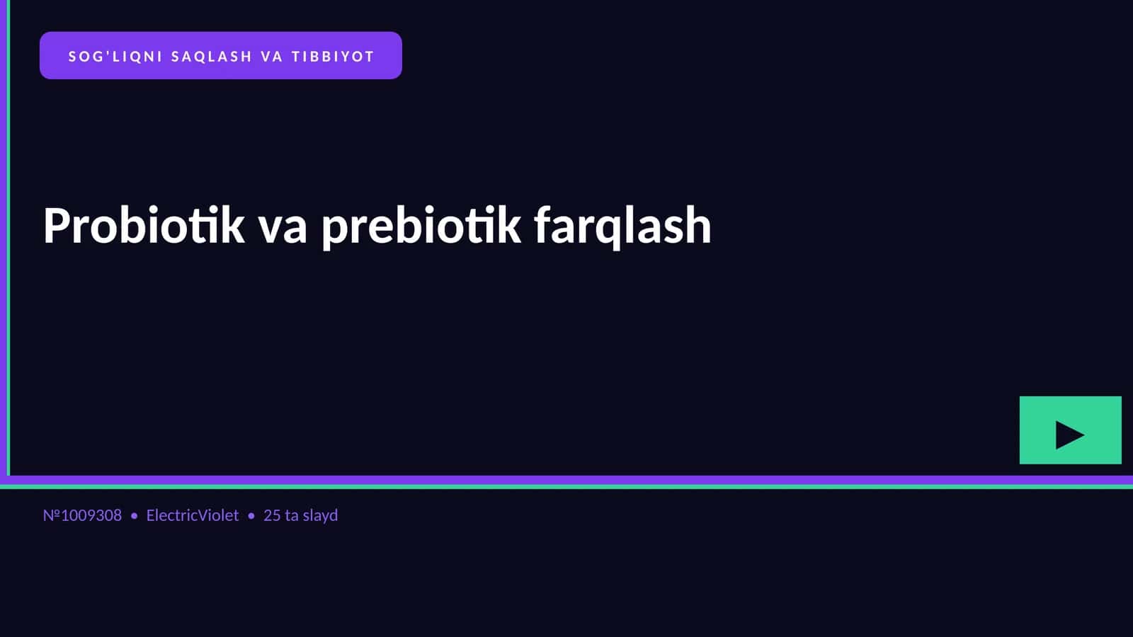 Probiotik va prebiotik farqlash 1