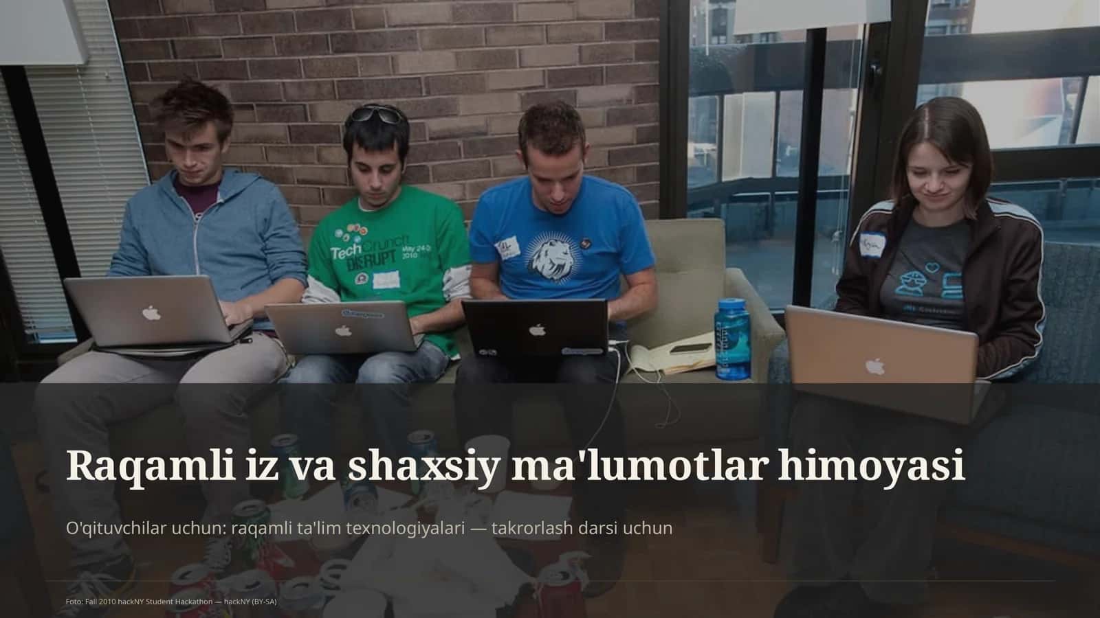 Raqamli iz va shaxsiy ma'lumotlar himoyasi 1
