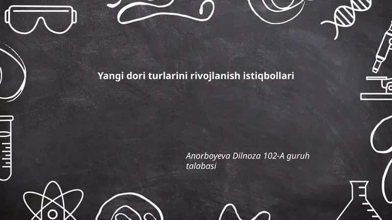 Sun'iy intellekt va mashina o'rganish bilan yangi dori kashfiyoti 1