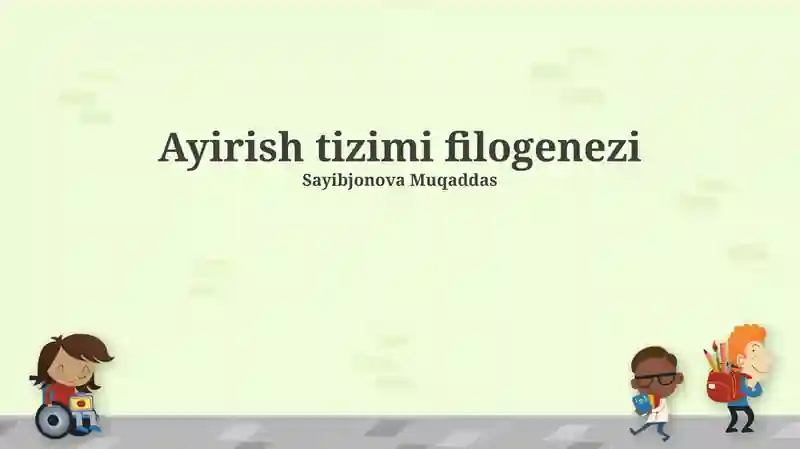 Filogenetik Sistematika