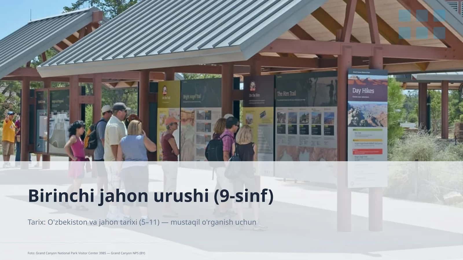 Birinchi jahon urushi (9-sinf) 1