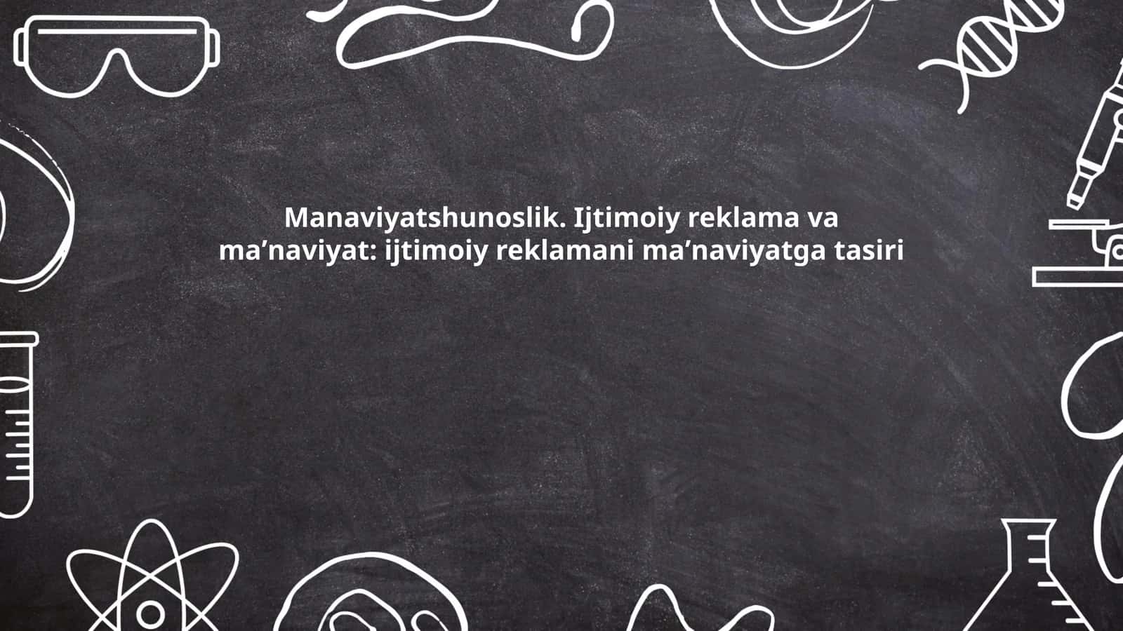 Ijtimoiy reklama tushunchasi 1