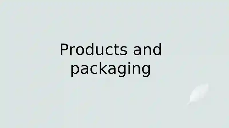 Sustainable Packaging Solutions