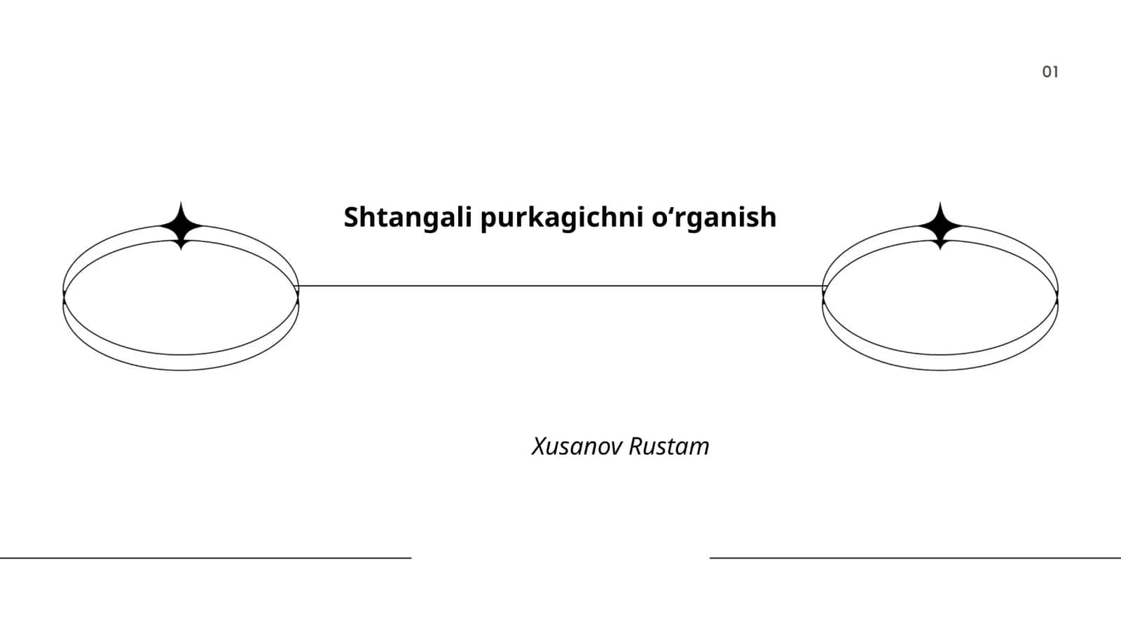 Shtangali purkagichni oʻrganish 1