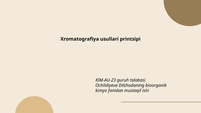 Xromatografiya usullari printsipi 1