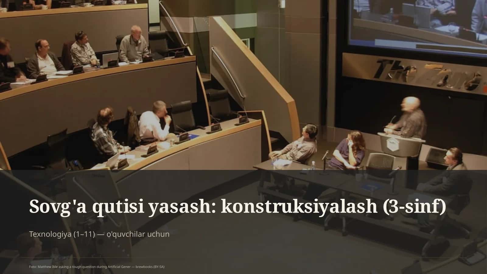 Sovg'a qutisi yasash: konstruksiyalash (3-sinf) 1