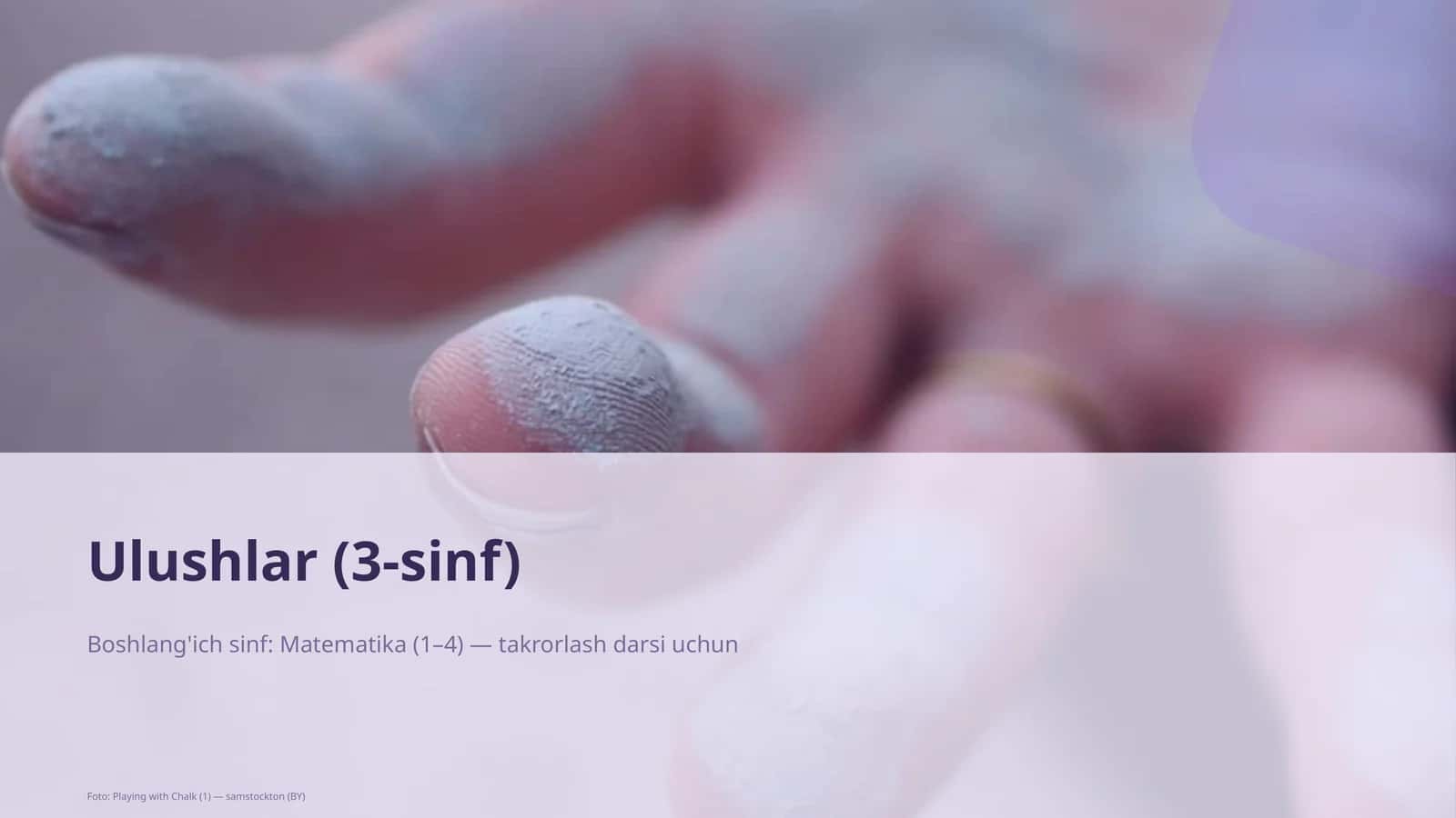 Ulushlar (3-sinf) 4