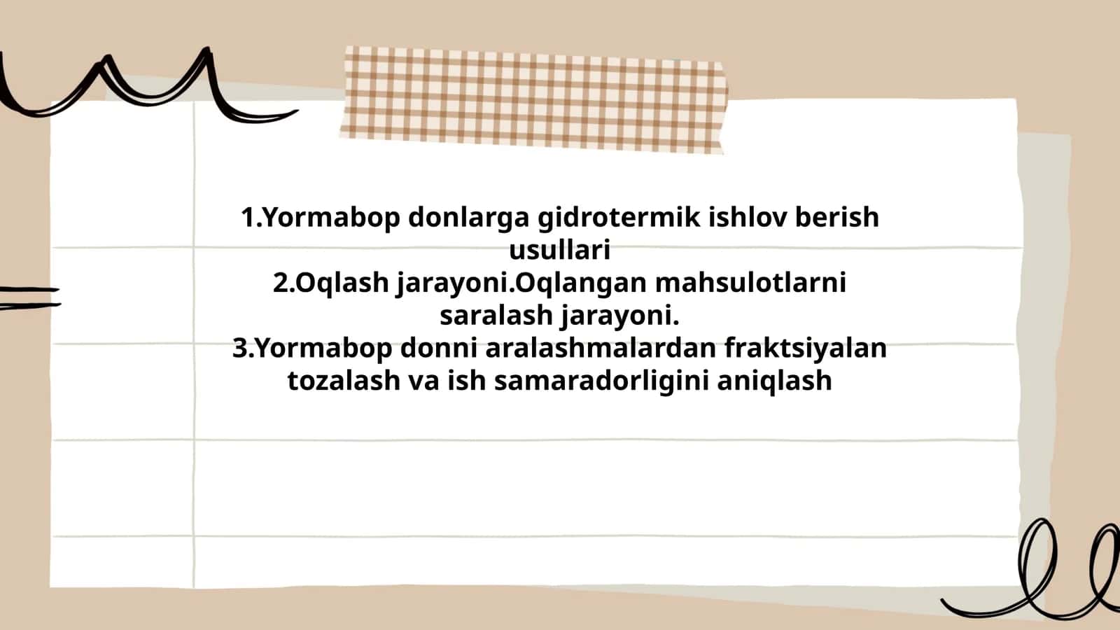 Yormabop donlarga gidrotermik ishlov berish usullari 1