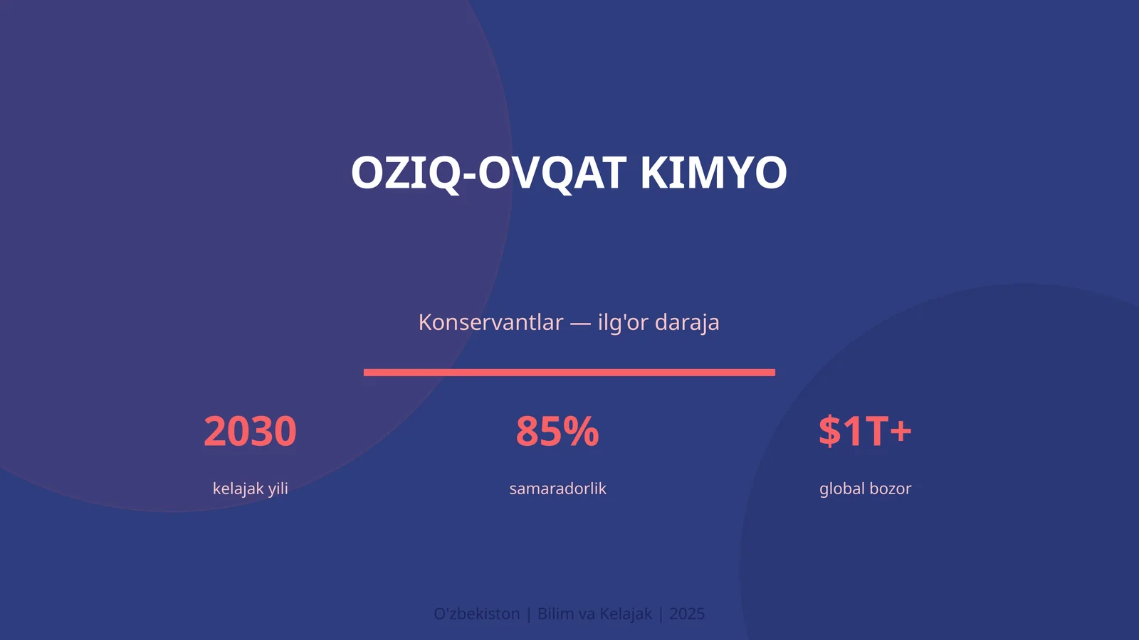 Oziq-ovqat kimyo 1