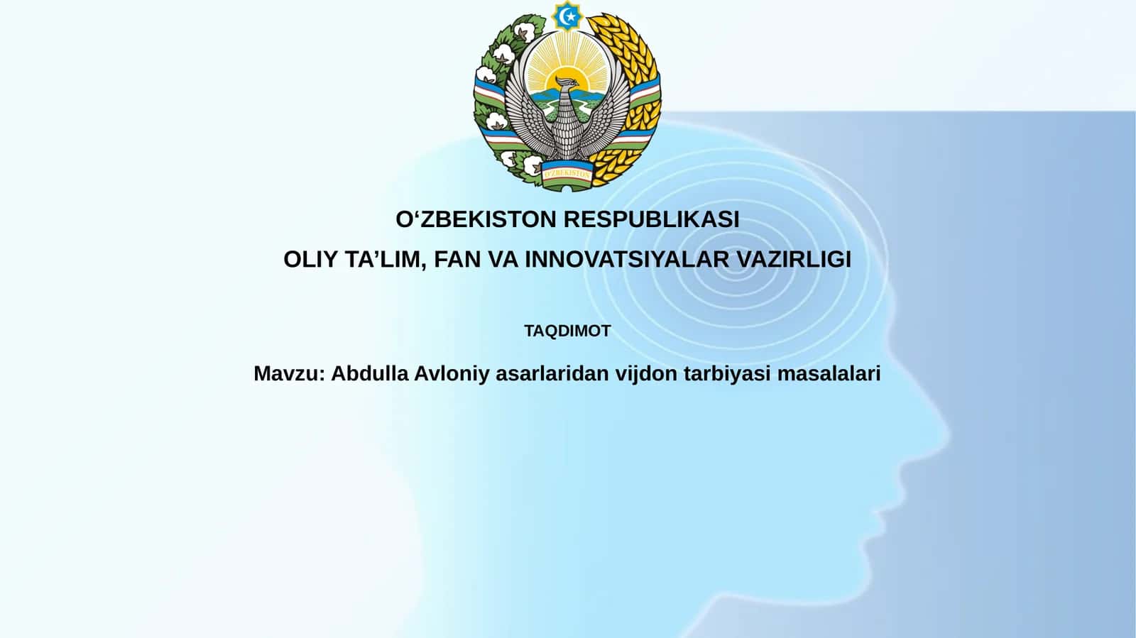 Abdulla Avloniyasarlaridan vijdontarbiyasimasalalari 1