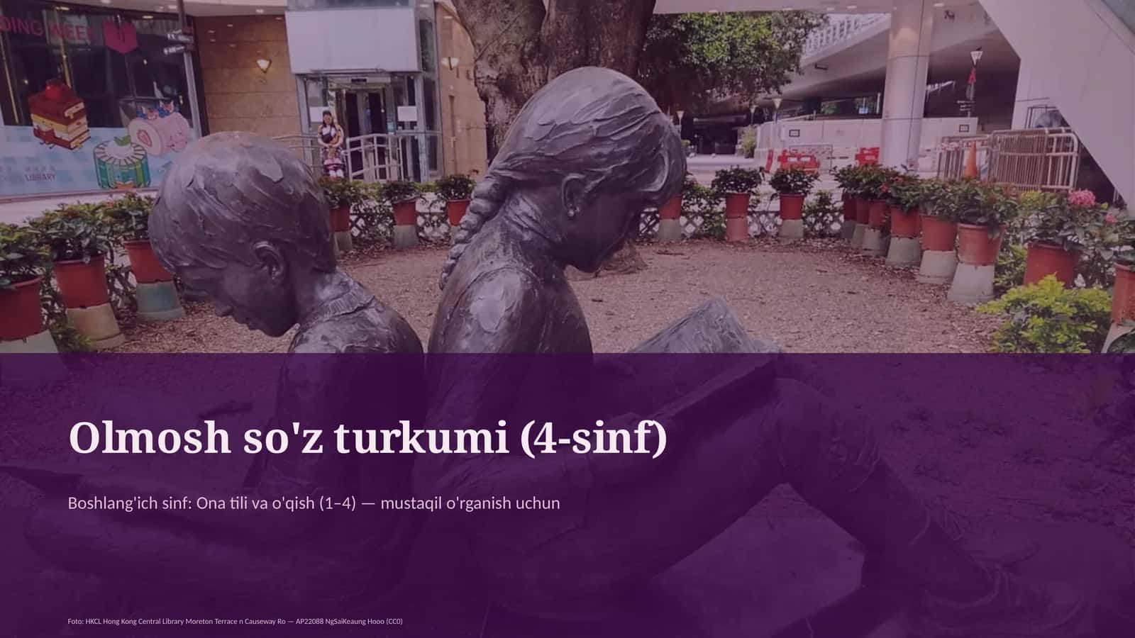 Olmosh so'z turkumi (4-sinf) 1