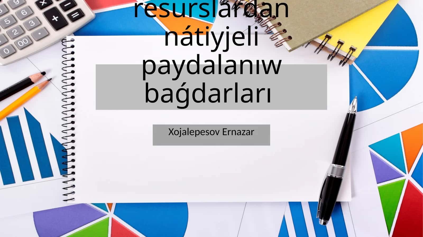 Pitkeriw qánigelik jumısınıń aktuallıǵı 1