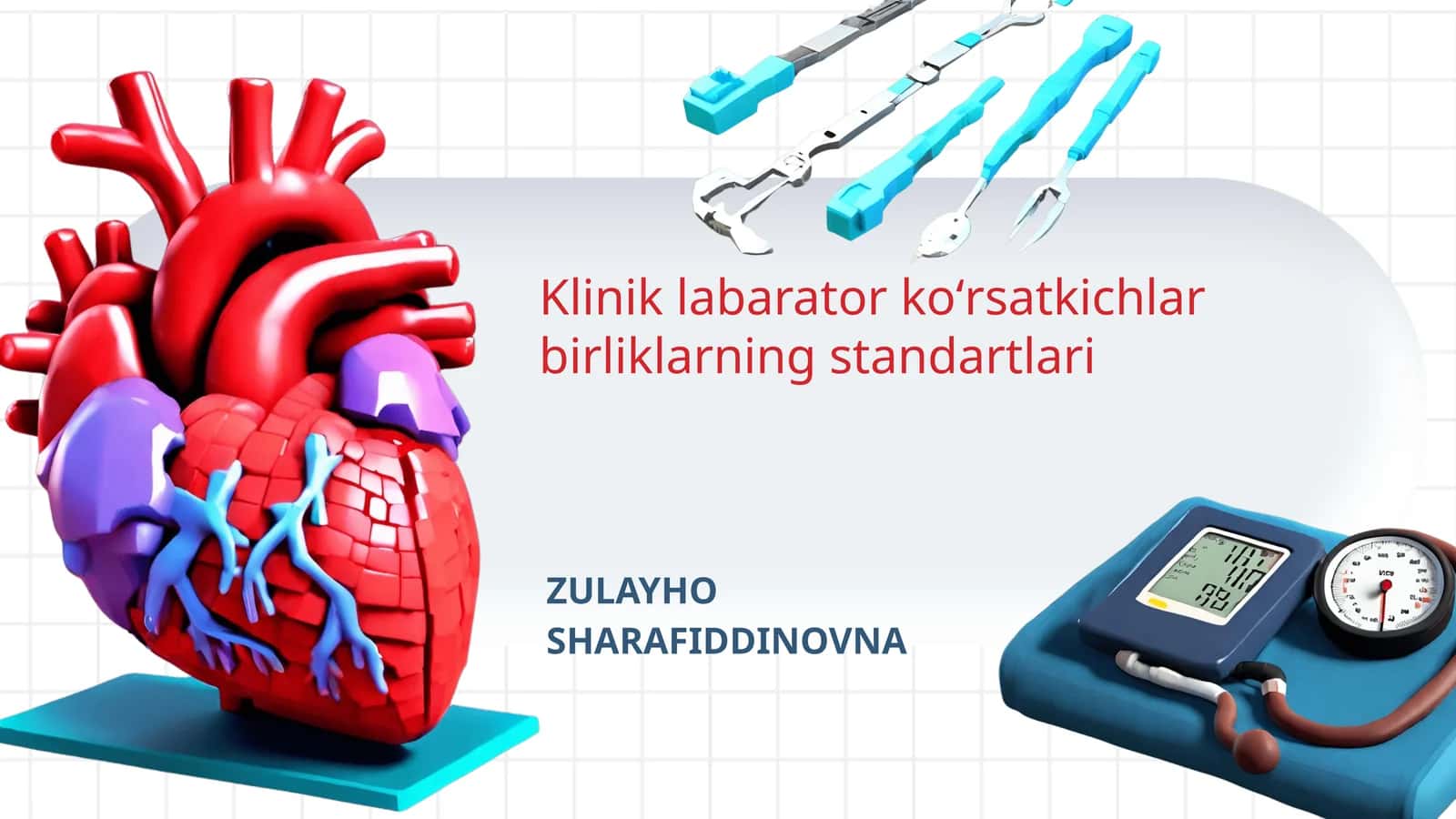 Klinik laboratoriyada foydalaniladigan asosiy birliklar 1