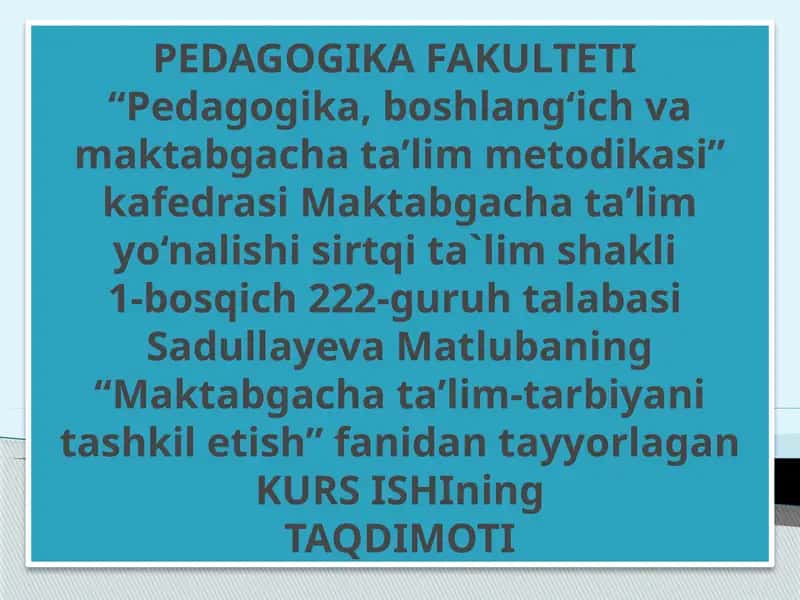 Rahbar tomonidan ilg‘or ish tajribalarni o‘rganishni tashkil etish. 1