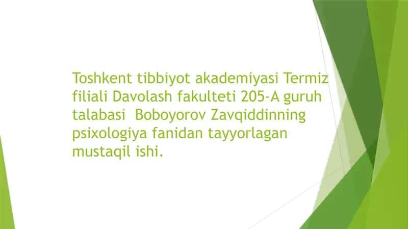 Rivojlanishning yoshga va individual xususiyatlariga oid tadqiqotlar tahlili 1