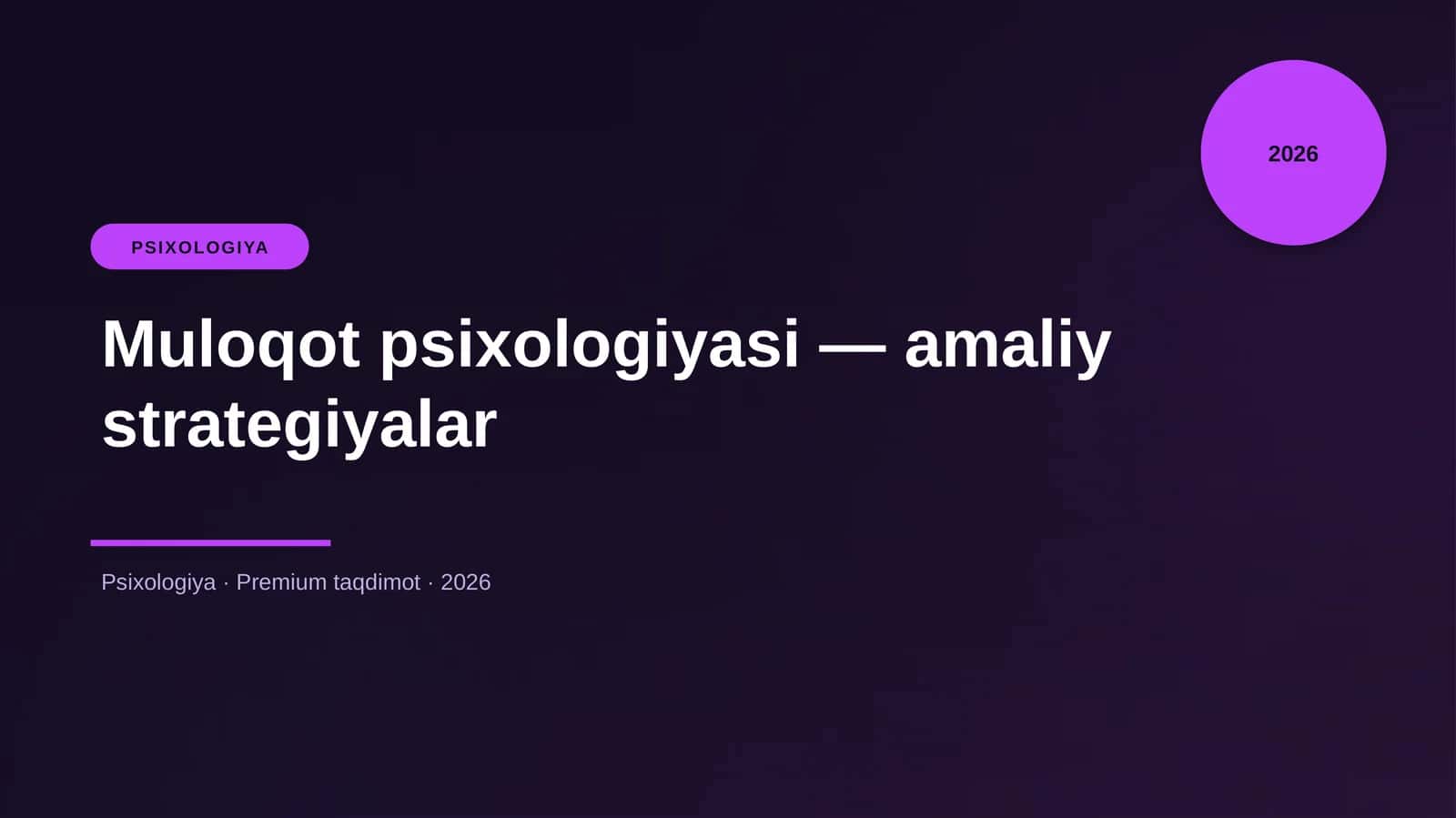 Muloqot psixologiyasi — amaliy strategiyalar 1