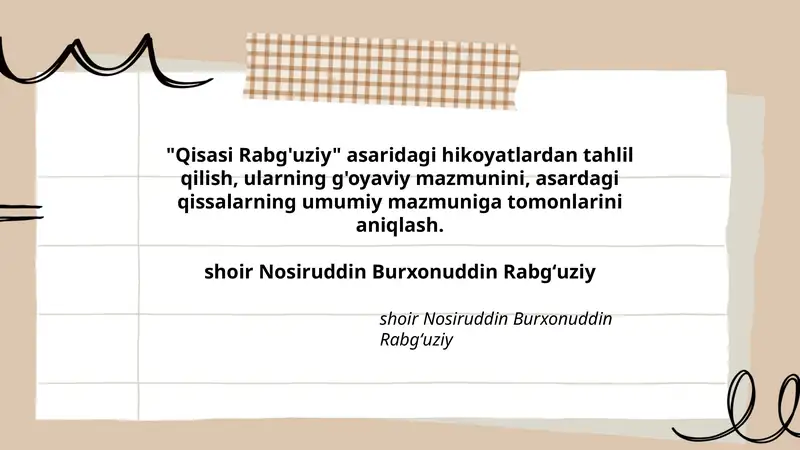 Qisasi Rabg'uziy 1