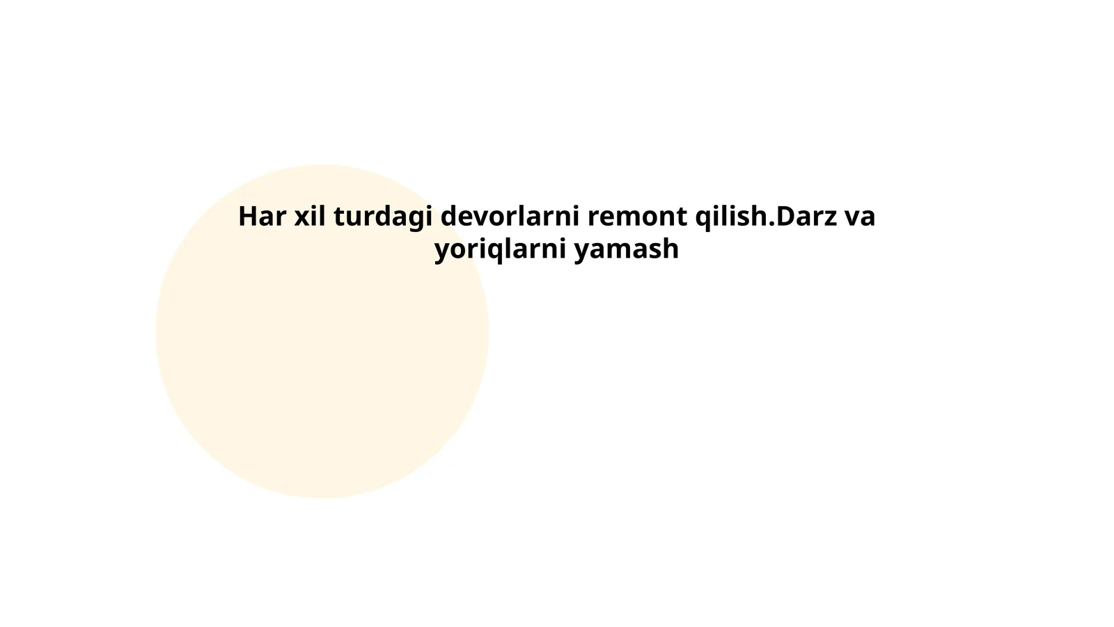 Devor materiallari turlari 1