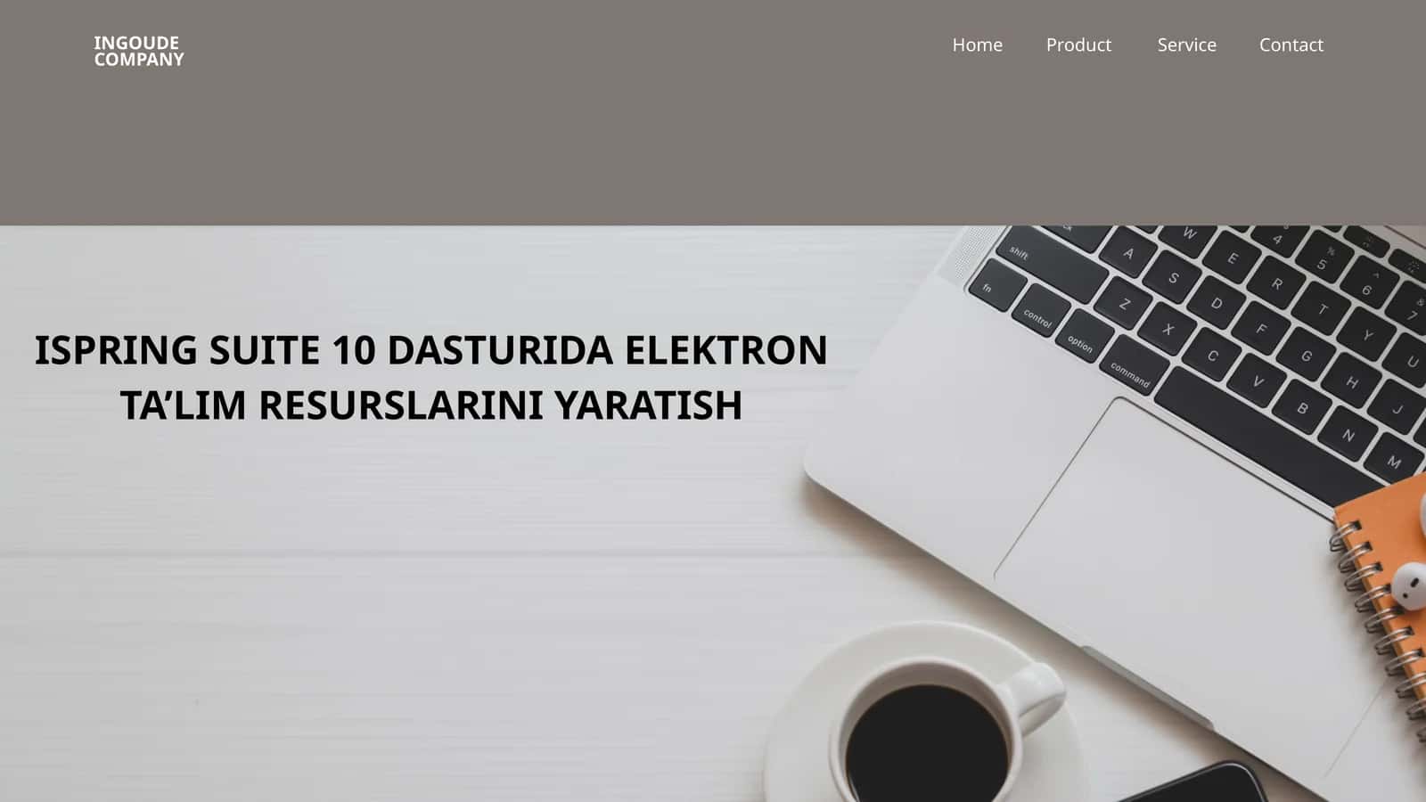 ISPRING SUITE 10 DASTURIDA ELEKTRON TA’LIM RESURSLARINI YARATISH 1