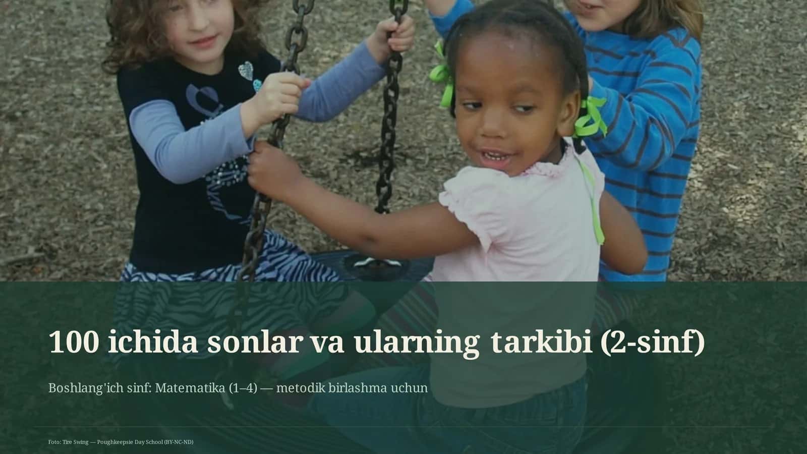 100 ichida sonlar va ularning tarkibi (2-sinf) 1