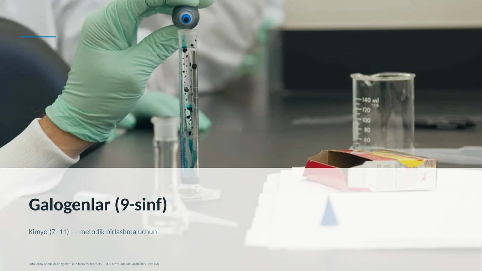 Galogenlar (9-sinf) 1