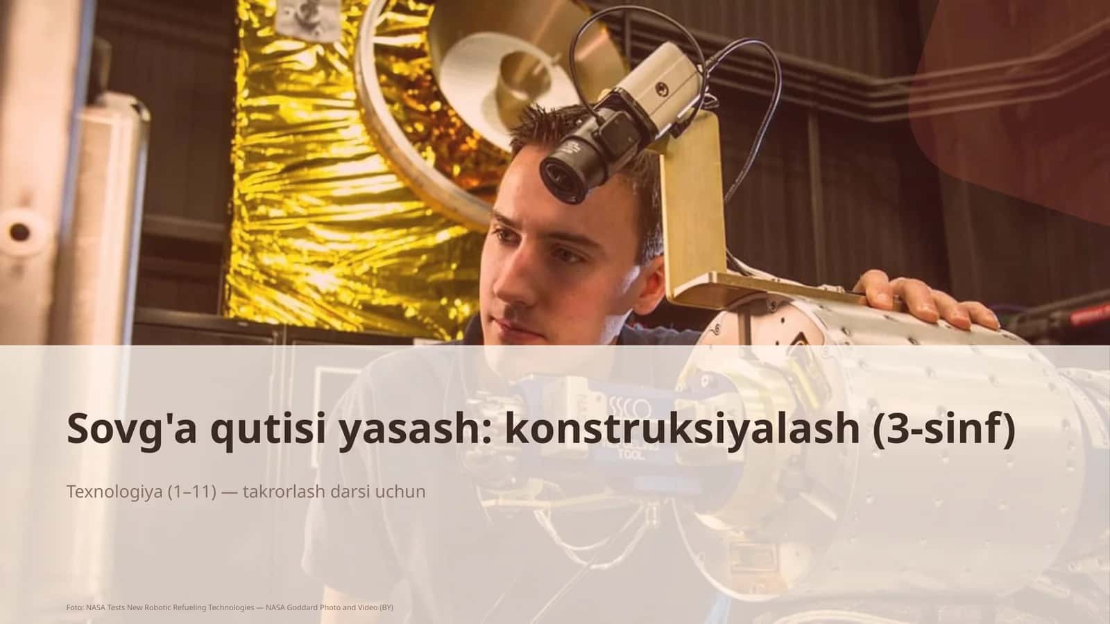 Sovg'a qutisi yasash: konstruksiyalash (3-sinf) 1