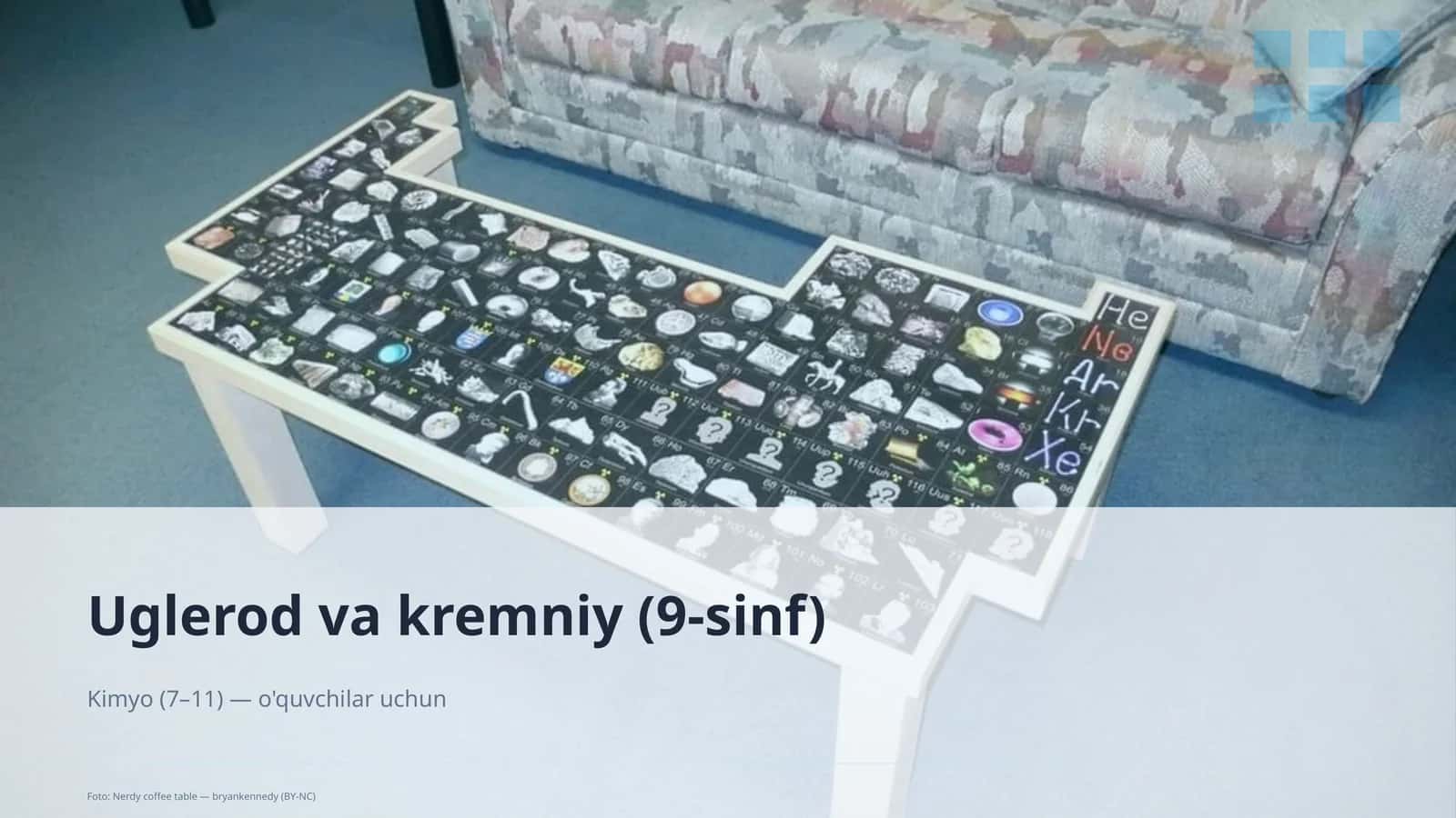 Uglerod va kremniy (9-sinf) 2