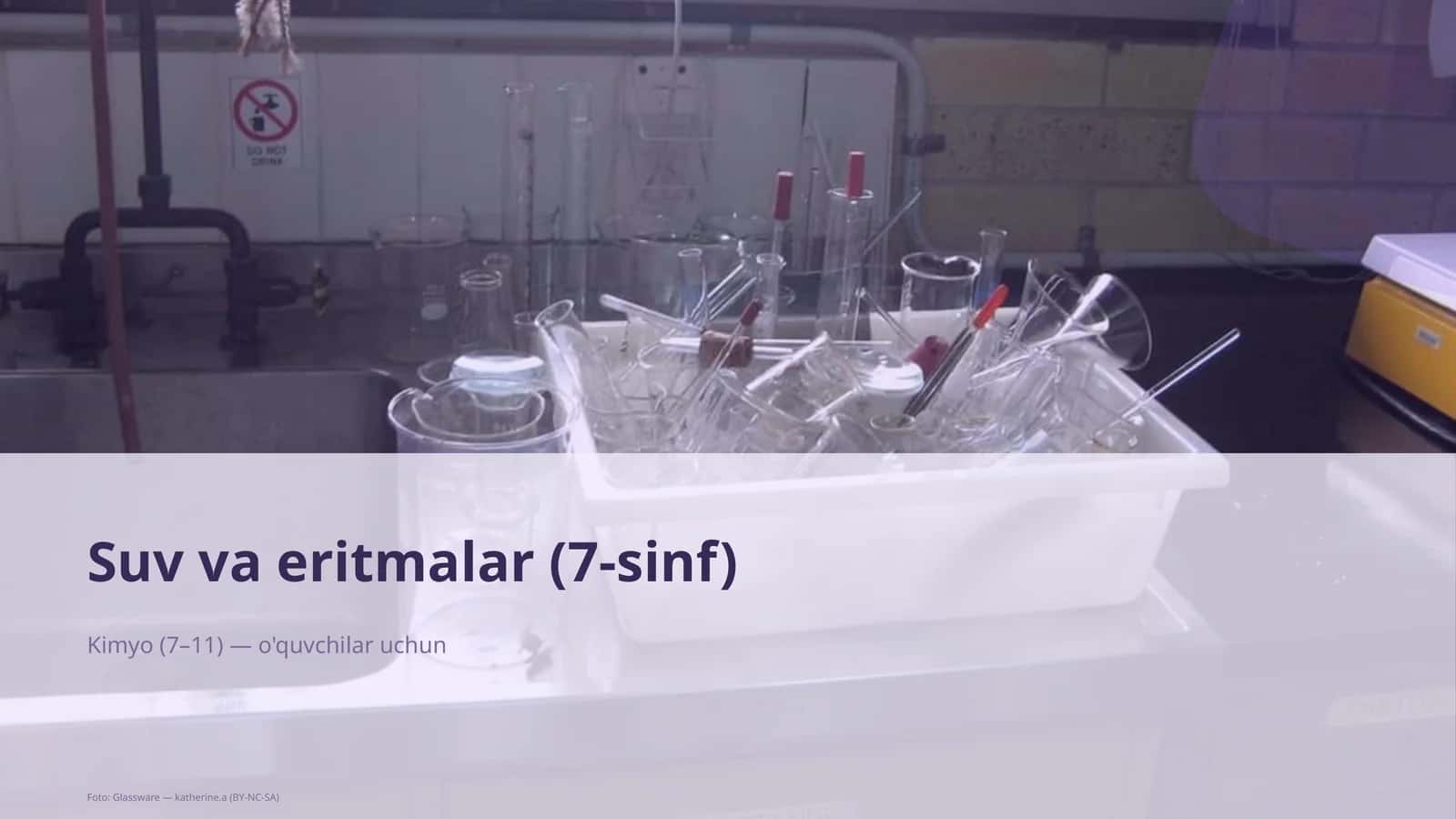 Suv va eritmalar (7-sinf) 1