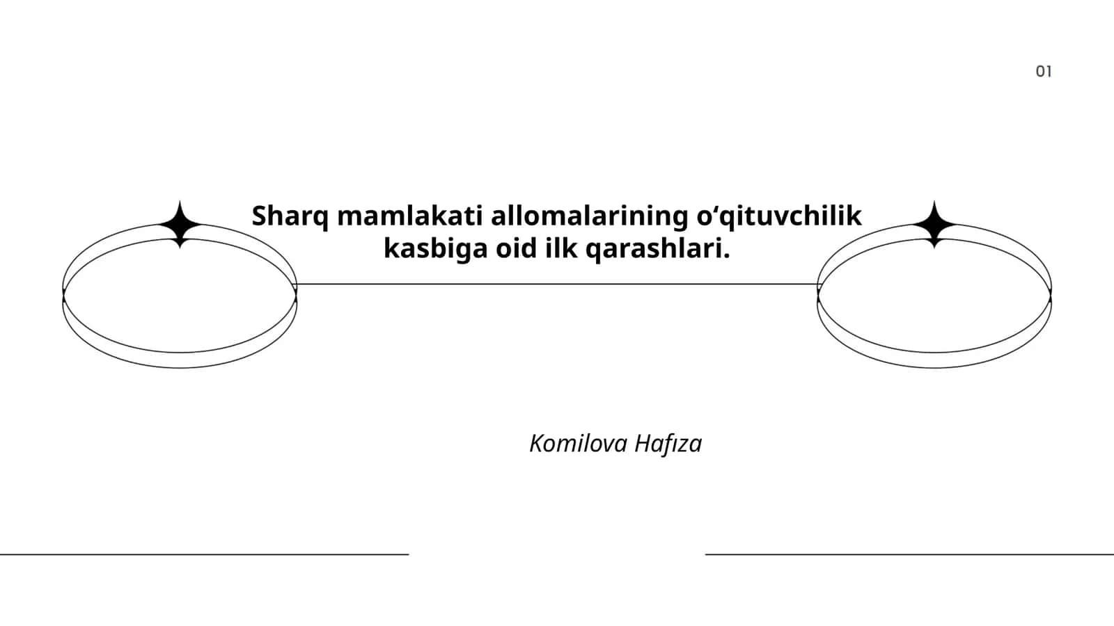 Sharq mamlakati allomalarining oʻqituvchilik kasbiga oid ilk qarashlari 1