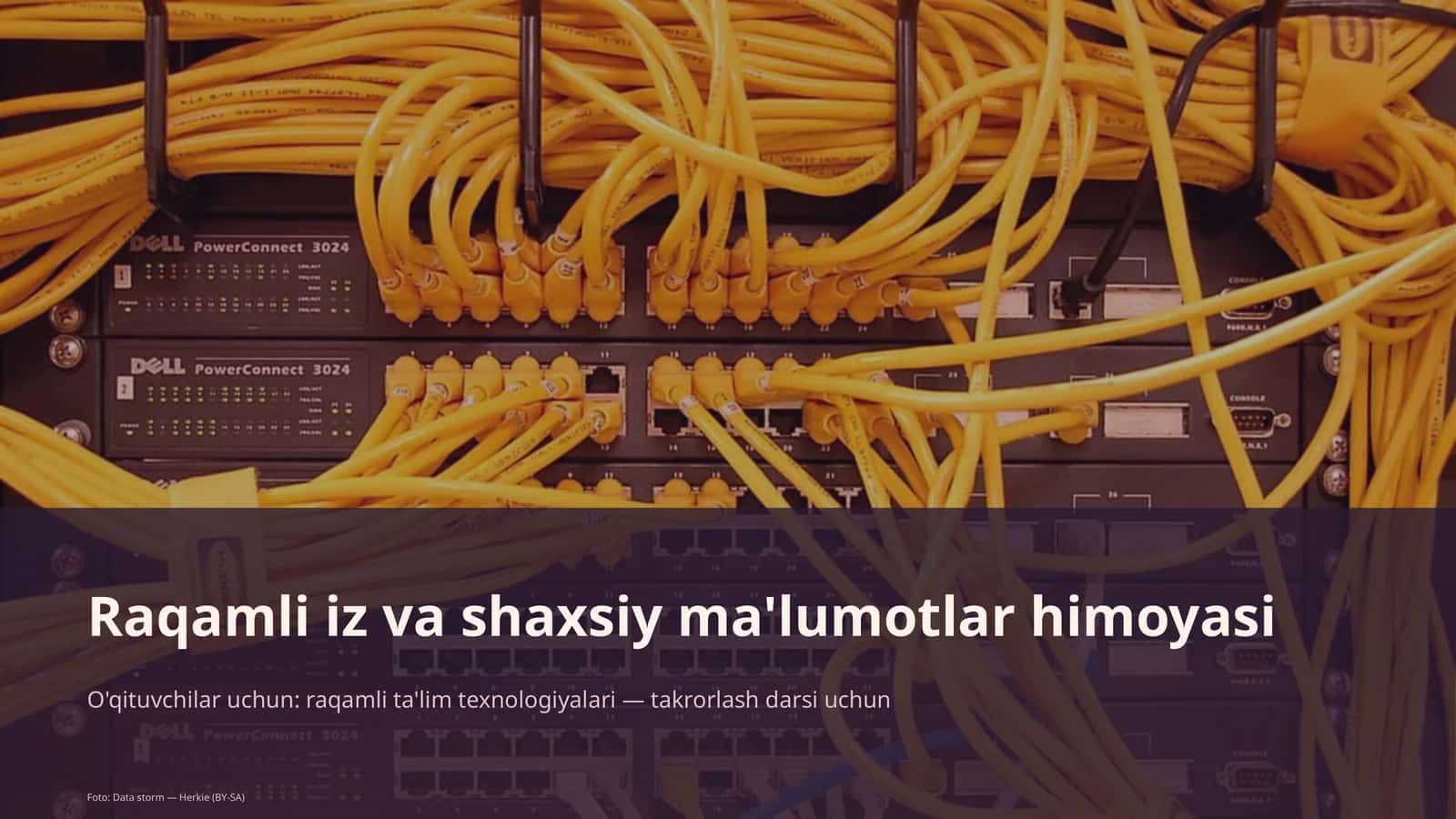 Raqamli iz va shaxsiy ma'lumotlar himoyasi 1
