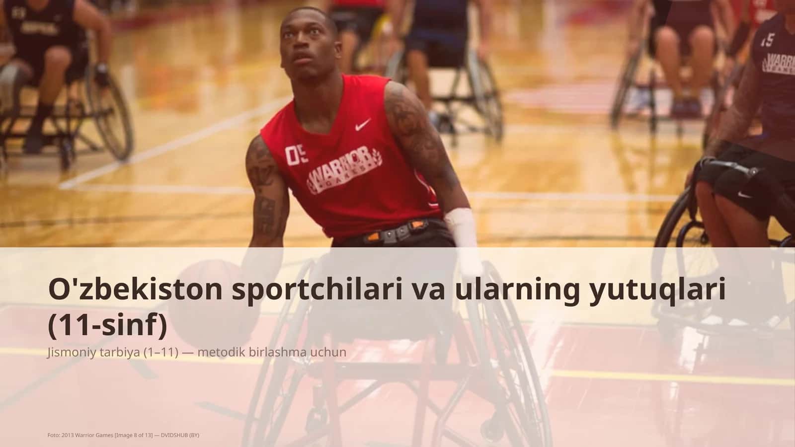 O'zbekiston sportchilari va ularning yutuqlari (11-sinf) 1
