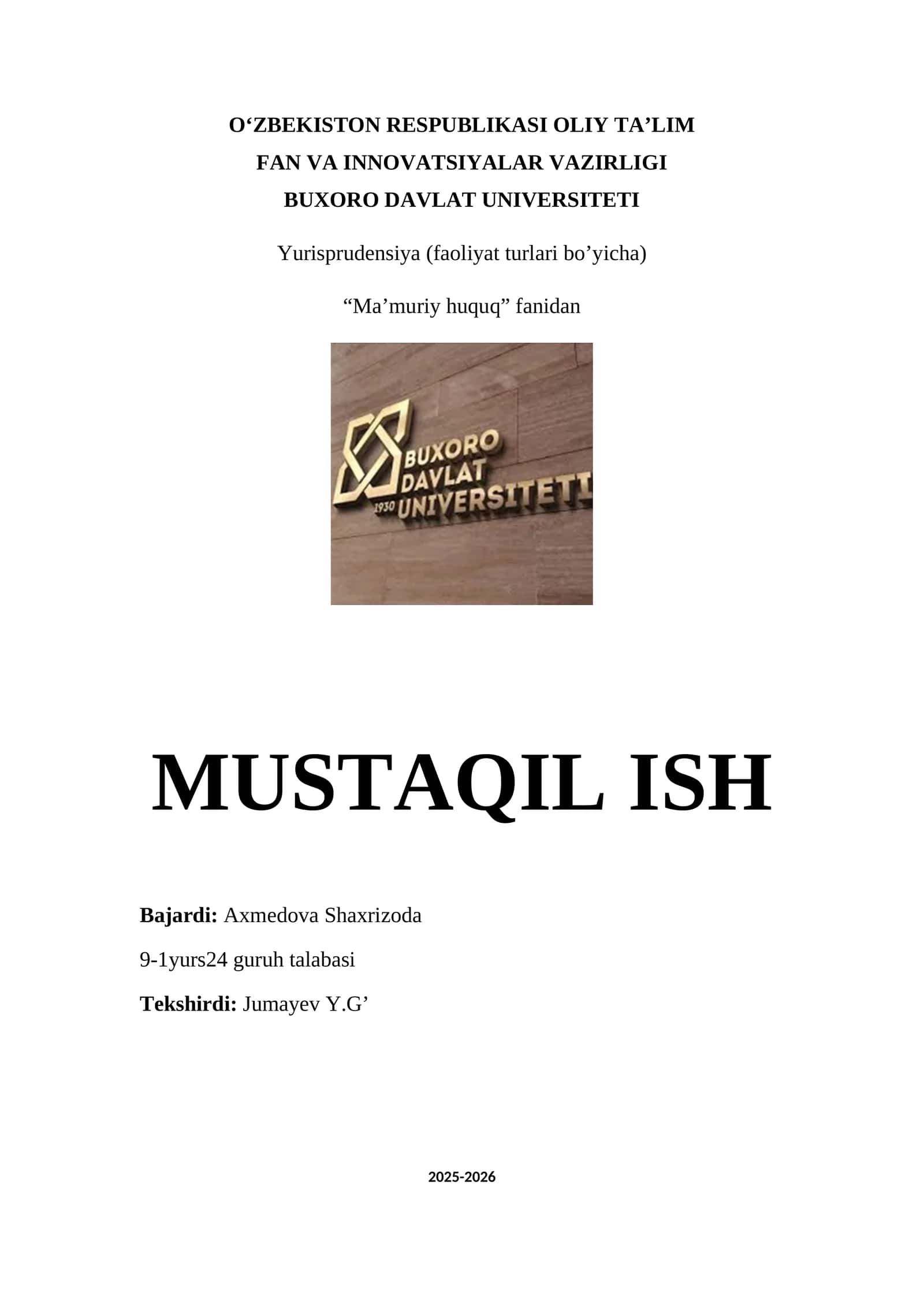 Ma’muriy huquqning modernizatsiyasi davlat boshqaruvida 1