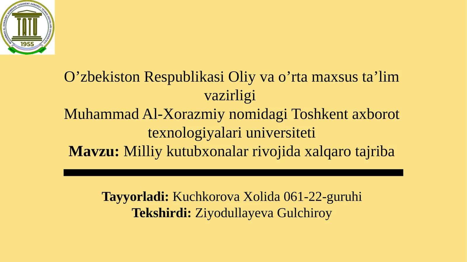 Milliy kutubxonalarni rivojlantirishda xalqaro tajriba 1