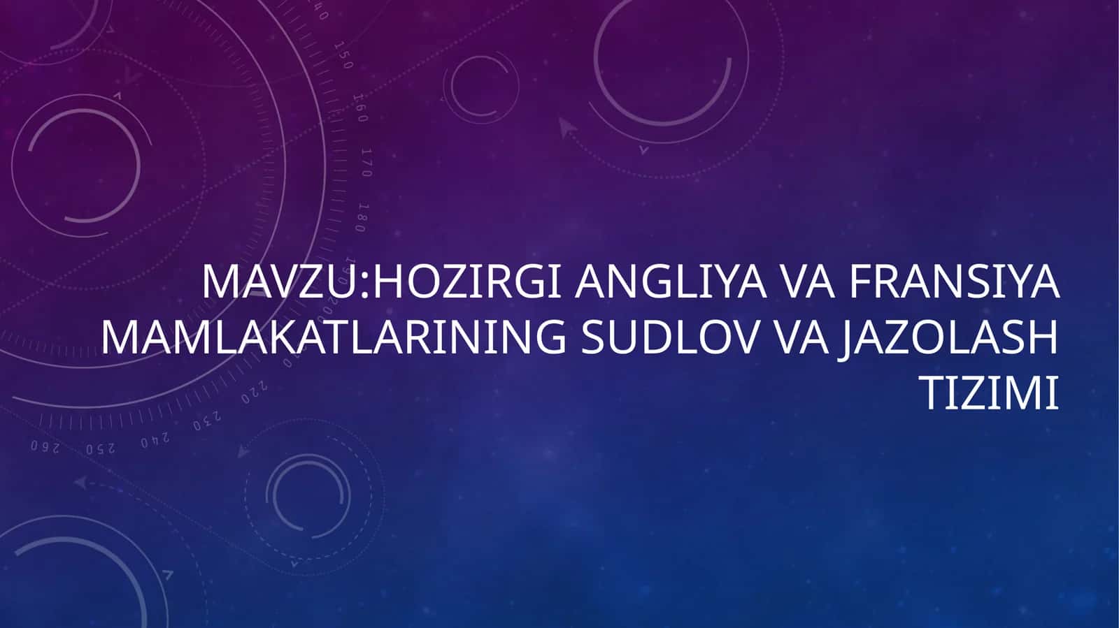 Fransiya sud tizimi 1